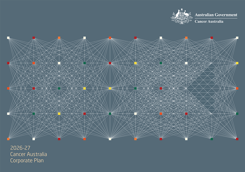 Cancer Australia Corporate Plan 26-27 - Cover Design