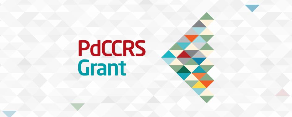 PdCCRS grant logo